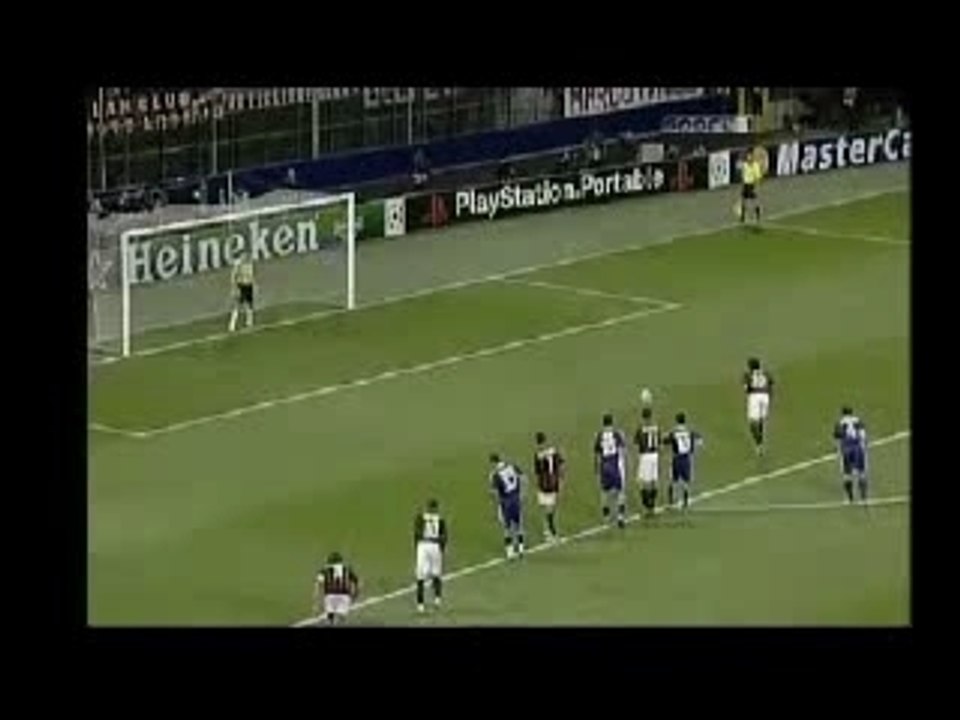 1-0 Kaka - Milan Ac-Anderlecht 4-1
