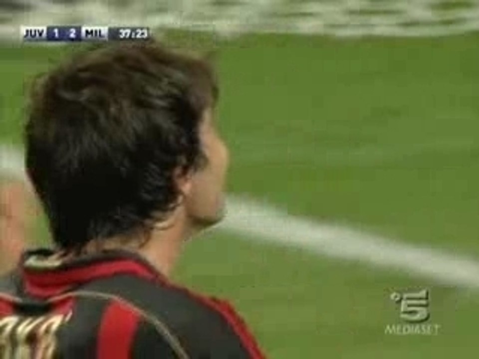 Juve Vs Milan 1-2 Kaka