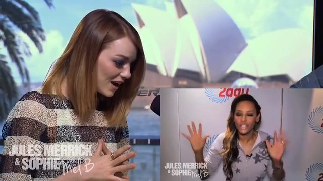 Emma Stone en pleurs après un message de Mel B des Spice girls!