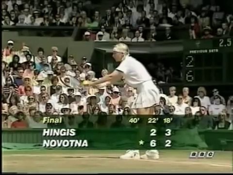Wimbledon 1997 Final - Martina Hingis vs Jana Novotna FULL MATCH
