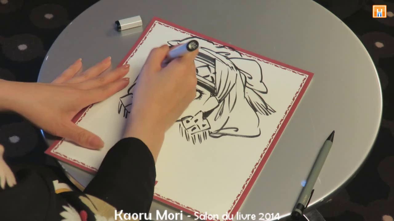 Kaoru Mori, Salon du Livre 2014, auteur de Bride Stories, Emma Chez Ki-oon Editions