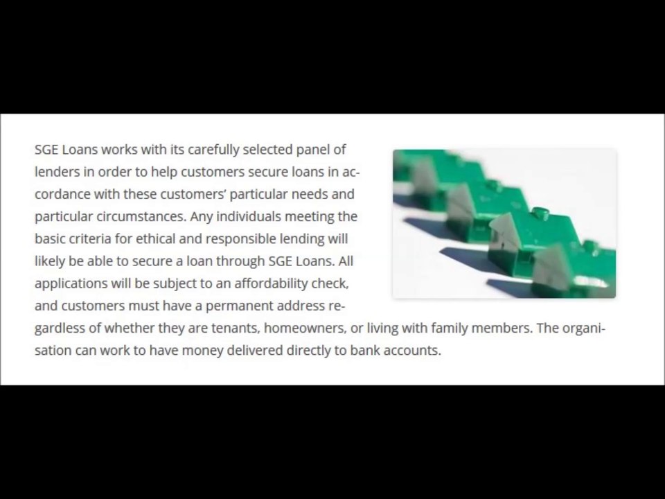 SGE Loans | UK Loan Broker’s Charitable Contributions