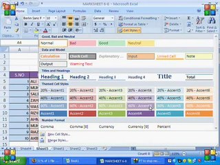 MS Excel Lecture 10 By Mr. Mubashar