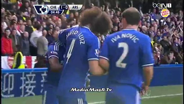 هدف تشيلسي الاول في الارسنال - الجولة 31 - ايتو - تعليق فهد العتيبي - 22/3/2014