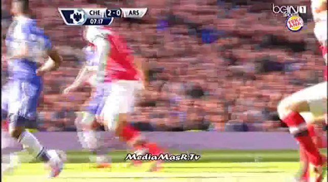 هدف تشيلسي الثاني في الارسنال - الجولة 31 شورله - - تعليق فهد العتيبي - 22/3/2014