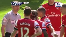 Hazard Goal & Gibbs(Red Card)~ Chelsea vs Arsenal 3-0 22/03/2014