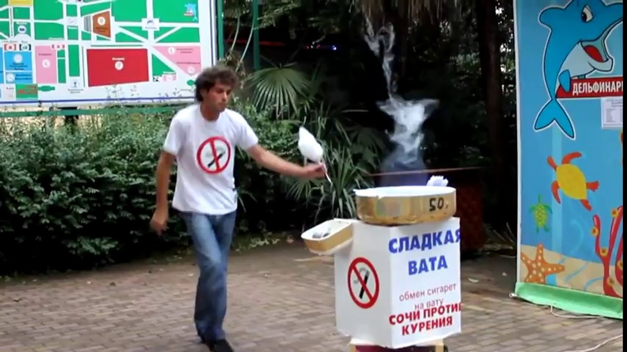 Best Cotton Candy Vender Ever!