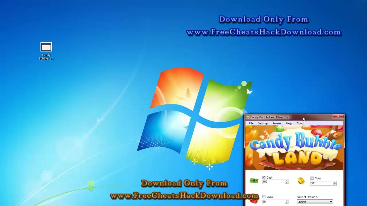 Candy Bubble Land Hack 2014 Updated (No Survey)