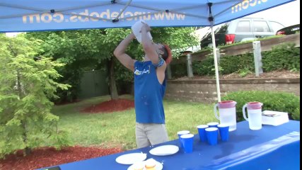 Man Easily Chugs Gallon of Milk!