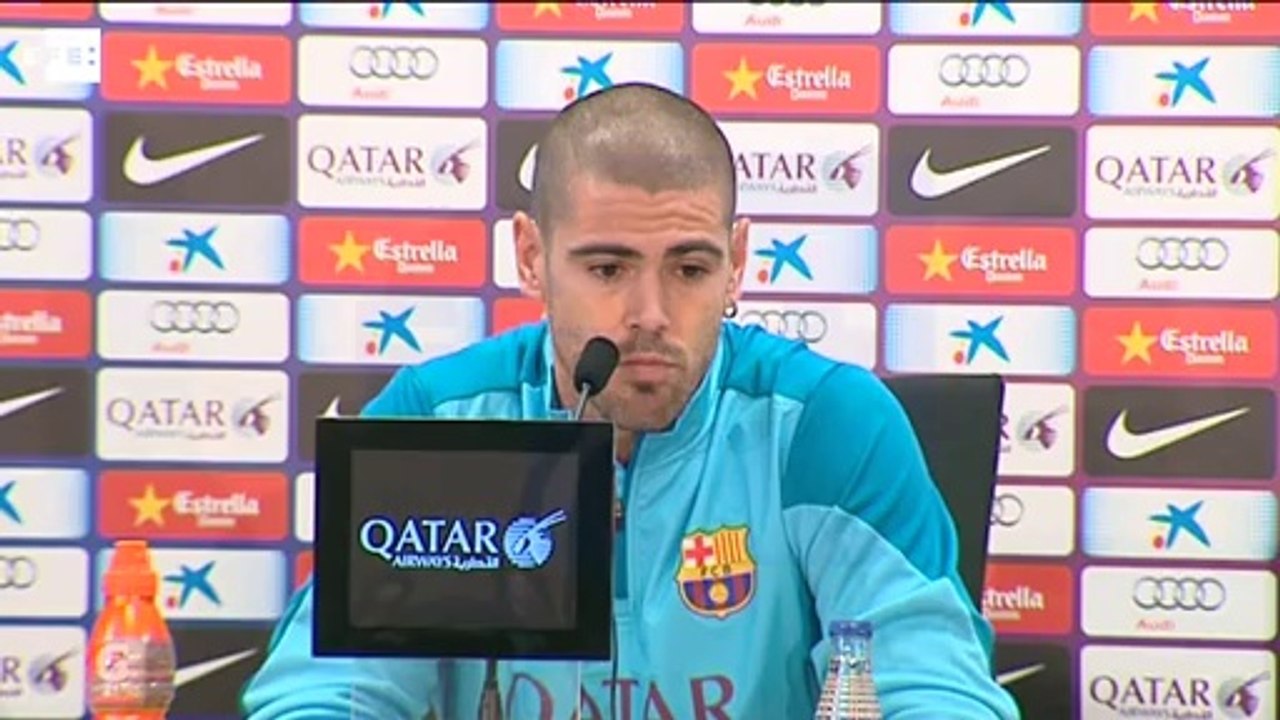 Valdes: "Posiblemente es mi último clásico y me gustaría ganar los tres puntos" 20140322 (Versión)