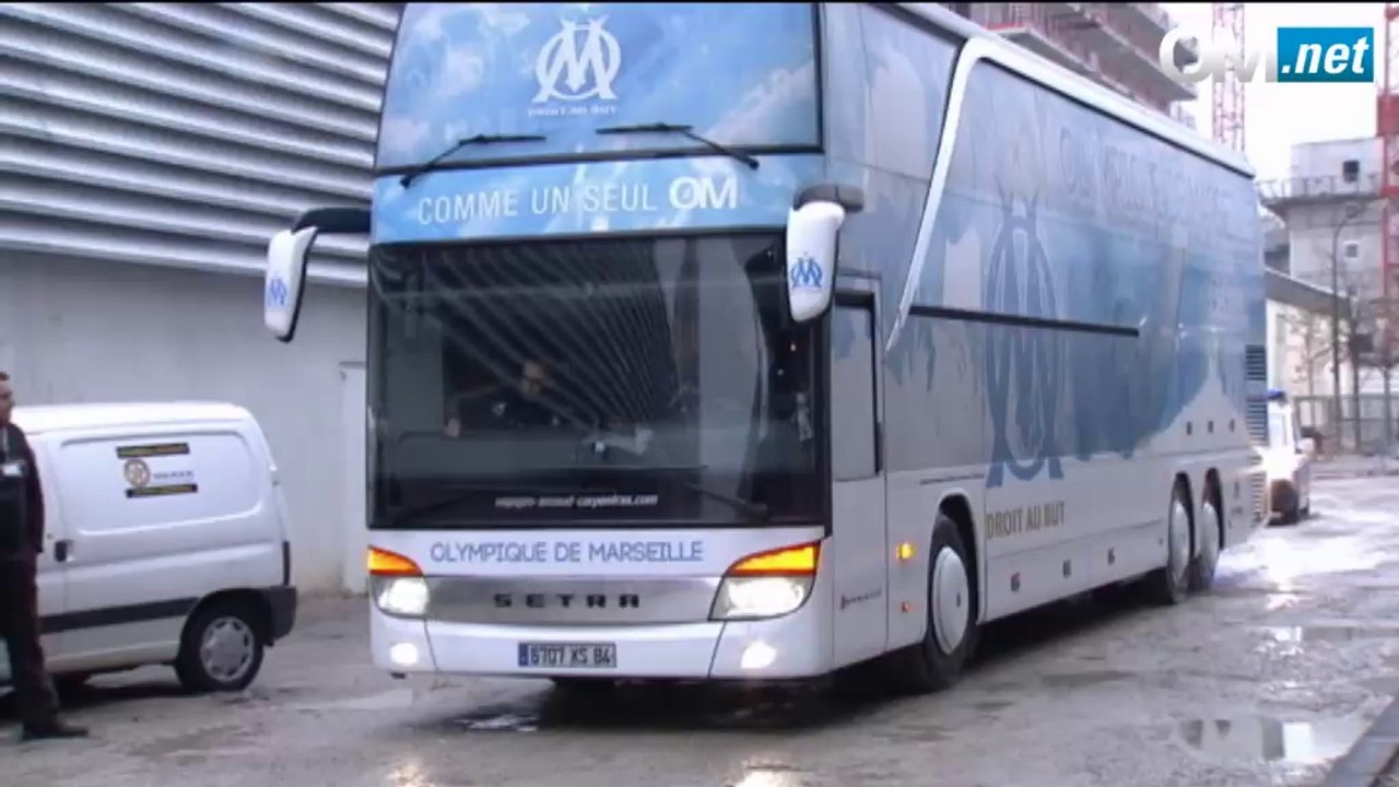 OM-Rennes : L’arrivée des joueurs au Stade Vélodrome
