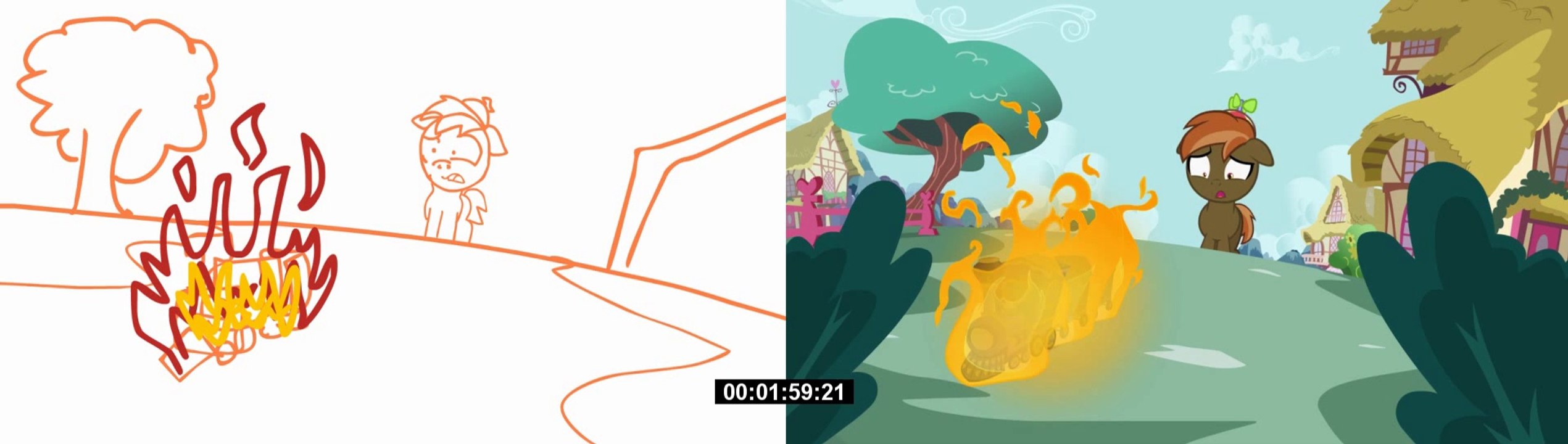[JAS ARCHIVE] ANIMATIC - ANIMATION Comparison - BA01