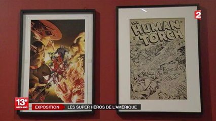 Les super héros de Marvel s'exposent à Paris