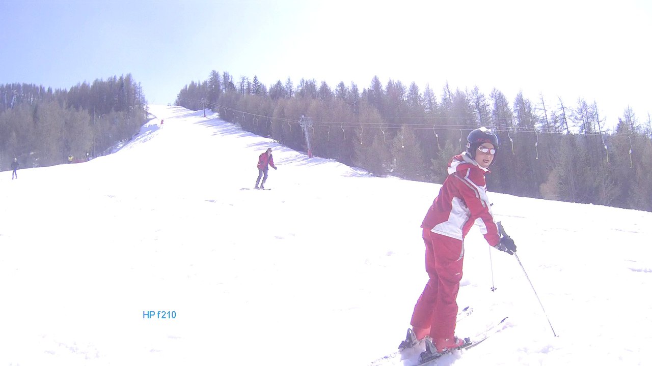 Descente libre de QUENTIN