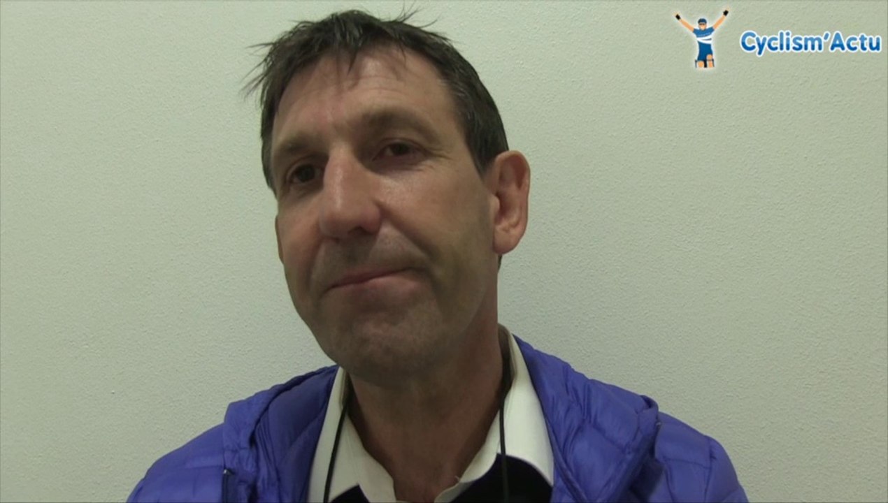 Martial Gayant - Directeur sportif FDJ.fr - avant Milan - San Remo 2014