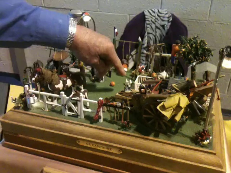 Exposition de modélisme à Tillé, le petit jardi de  François