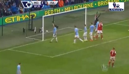 Highlights & All Goals ~ Man City vs Fulham 5-0 22/03/2014