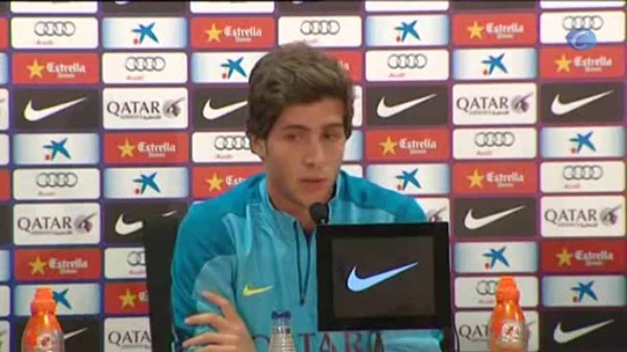 Sergi Roberto se conforma con "llegar a ser una parte de Xavi"