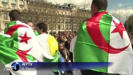 Algérie: manifestation à Paris pour un changement de régime