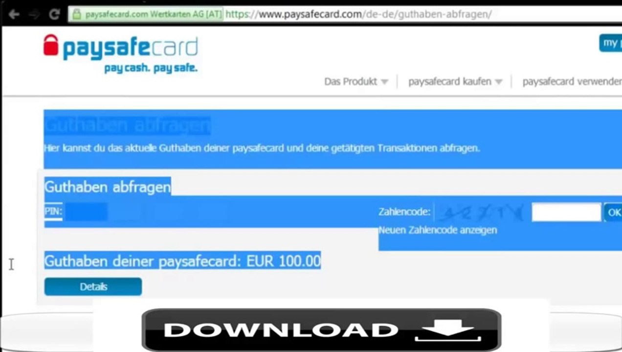 Paysafecard Code Generator [ March 2014]