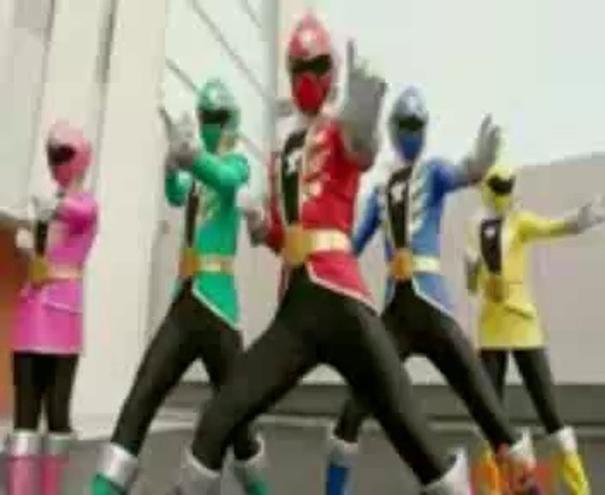 Power Rangers Super Megaforce morph