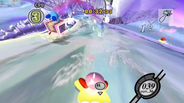 Kirby Air Ride HD on Dolphin Emulator (Widescreen Hack)