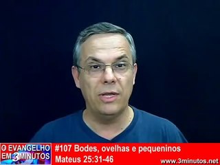 11 VIDEO  Evangelho em 30 Min (101 ao 110 Mario Persona 3 Minutos)