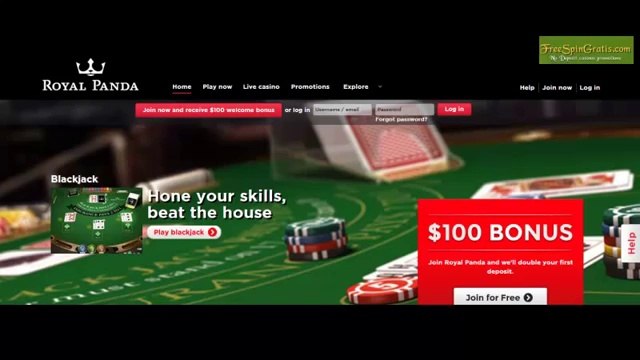 Royal Panda - free spins on new NetEnt casino 2014