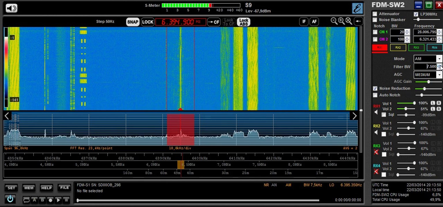 6395 kHz Zodiac Radio 03-22-14