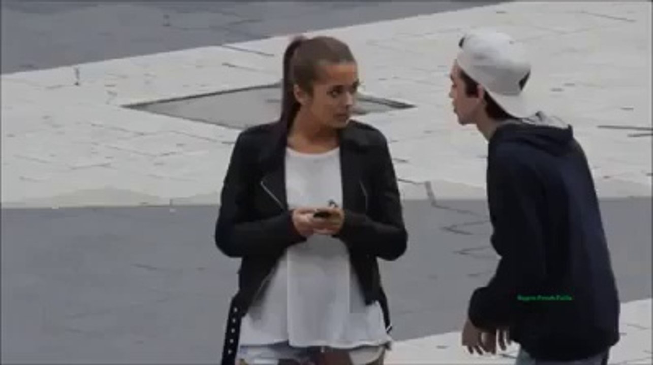 Girl slapped boy