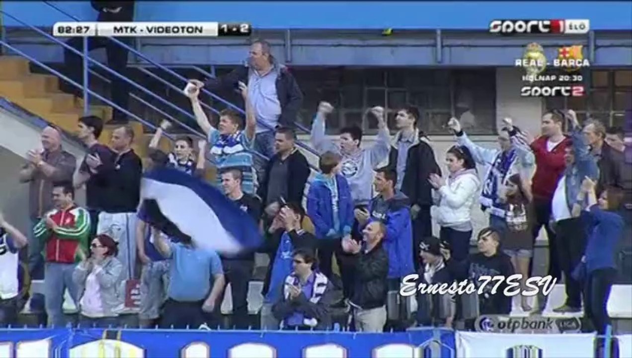Golazo de Arturo Álvarez  - MTK Budapest 1-2 Videoton FC -Liga OTP Bank NB I