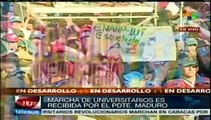 Maduro anuncia recursos para reponer computadoras y autobuses quemados