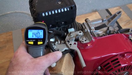 HHO Gas EP-350 Machine Running a 5.5 Honda Engine