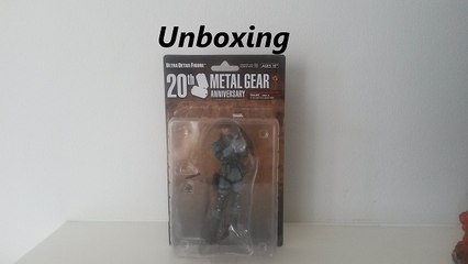 (Unboxing) Figurine Solid Snake