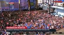Recep Tayyip Erdoğan - Karadeniz Şivesiyle Konuşması - Rize Miting