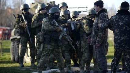 Russian troops enter Crimea airbase