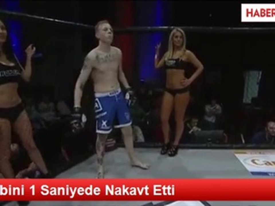 Rakibini 1 Saniyede Nakavt Etti