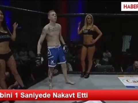 Rakibini 1 Saniyede Nakavt Etti