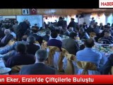 Bakan Eker, Erzin'de Çiftçilerle Buluştu