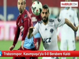 Trabzonspor, Kasımpaşa'yla 0-0 Berabere Kaldı