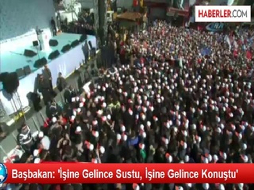 Başbakan: 'İşine Gelince Sustu, İşine Gelince Konuştu'
