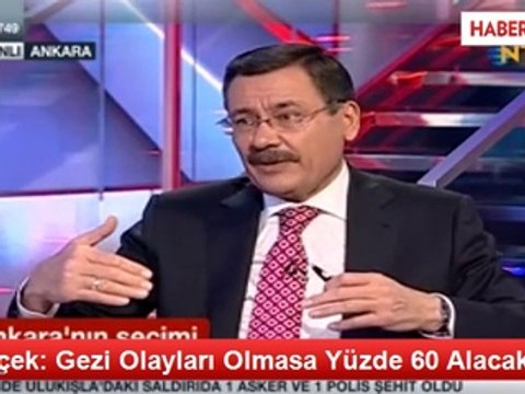 Gökçek: Gezi Olayları Olmasa Yüzde 60 Alacaktım