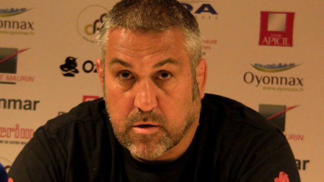 Rugby Top 14 - Christophe Urios après Oyonnax - Montpellier (2e partie)