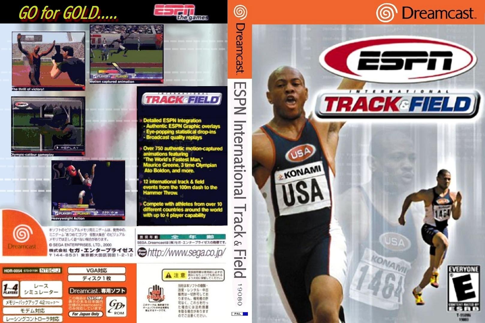 International Track & Field HD on NullDC Emulator