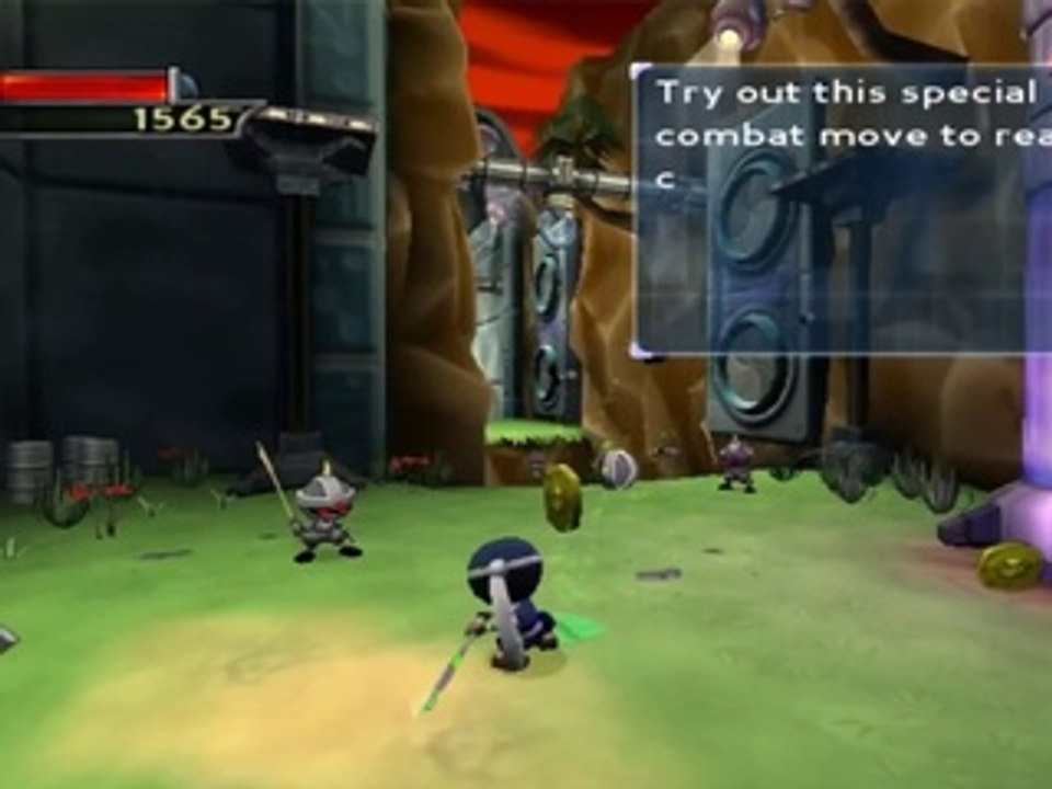 I-Ninja HD on Dolphin Emulator (Widescreen Hack)