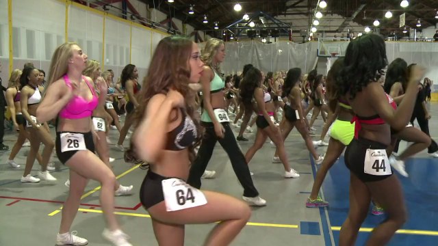 Pom-pom girls: beaucoup de candidates, peu d'élues
