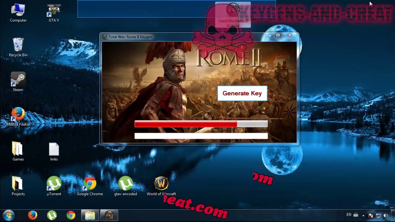 Total War Rome II CD Key Generator Serial Key Keygen