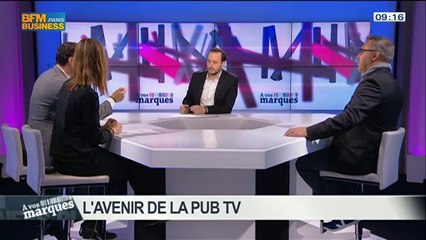 L'avenir de la pub TV: Frank Tapiro, Valéry Pothain et Charlotte Bricard, dans A vos marques – 23/03 1/3