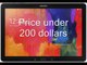 Samsung Galaxy Tab Pro 12.2 (32GB, Black) Price under 200 dollars