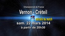 Extraits SMV Vernon / US Créteil Handball ProD2